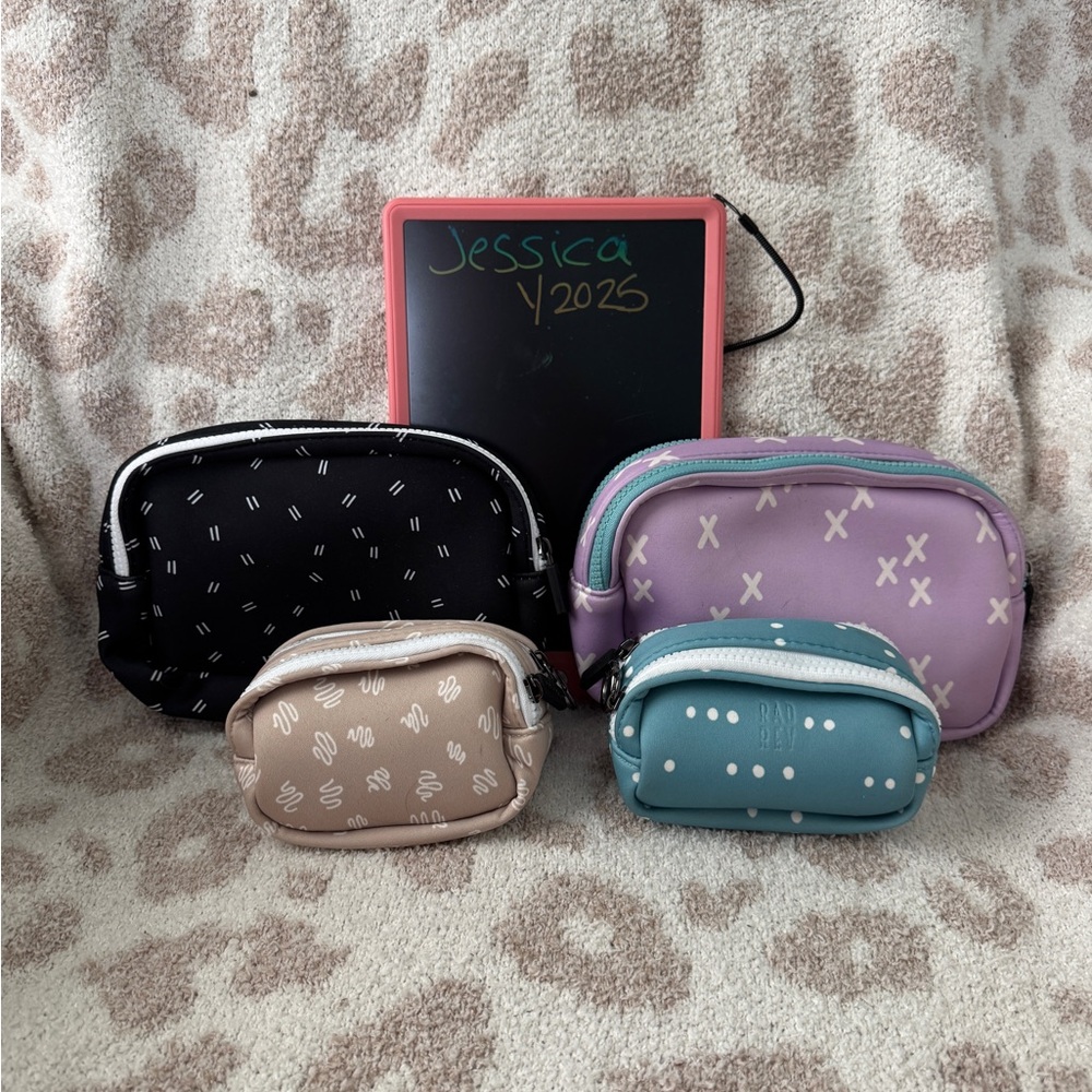 Rad Rev neoprene pouches